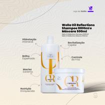 Wella Oil Reflections Shampoo 1000ml e Máscara 500ml