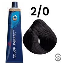 Wella Perfect Color 2/0 Preto Pure Naturals 60ml Wella Perfect Color 2/0 Preto Pure Naturals 60ml