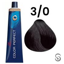 Wella Perfect Color 3/0 Castanho Escuro Pure Naturals 60ml Wella Perfect Color 3/0 Castanho Escuro Pure Naturals 60ml