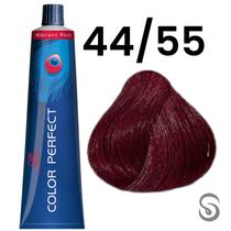 Wella Perfect Color 44/55 Castanho Médio Intenso Acaju Vibrant Reds 60ml