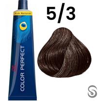 Wella Perfect Color 5/3 Castanho Claro Dourado Rich Naturals 60ml