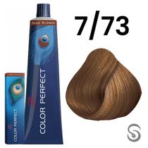 Wella Perfect Color 7/73 Louro Médio Marrom Dourado Deep Browns 60ml