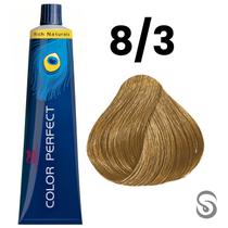 Wella Perfect Color 8/3 Louro Claro Dourado Rich Naturals 60ml Wella Perfect Color 8/3 Louro Claro Dourado Rich Naturals 60ml