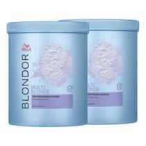 Wella Pó Descolorante Blondor 800g Multi 7 Blonde kit c/2