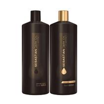 Wella Prof Sebastian Dark Oil Shampoo + Condicionador 1Litro Wella Prof Sebastian Dark Oil Shampoo + Condicionador 1Litro