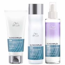 Wella Professionals Blondorplex Kit Shampoo + Condicionador + Leave In Wella Professionals Blondorplex Kit Shampoo + Condicionador + Leave In
