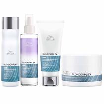 Wella Professionals Blondorplex Kit Shampoo + Condicionador + Máscara + Leave In
