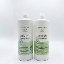 Wella Professionals Elements Kit Shampoo 1L Condicionador 1L Vegano Sem Sulfato