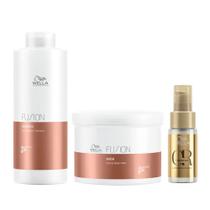 Wella Professionals Fusion Kit Shampoo + Máscara + Óleo