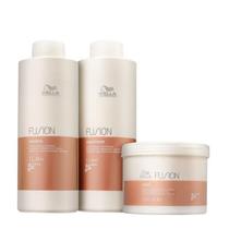 Wella Professionals Fusion Shampoo+Condicionador 1L+Mascara 500ml Wella Professionals Fusion Shampoo+Condicionador 1L+Mascara 500ml