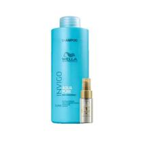 Wella Professionals Invigo Balance Acqua Pure Shampoo Antirresiduos 1L e Oil Reflections Light 30ml