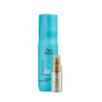 Wella Professionals Invigo Balance Aqua Pure Shampoo Antirresiduos 250ml e Oil Reflections Light 30ml