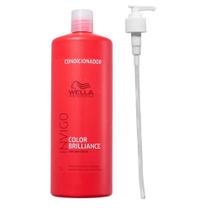 Wella Professionals Invigo Color Brilliance - Condicionador 1 Litro Válvula Pump