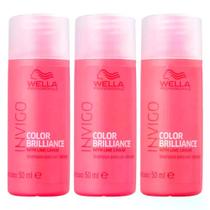 Wella Professionals Invigo Color Brilliance Kit Mini com 03 Shampoos Travel Size (3x 50ml)