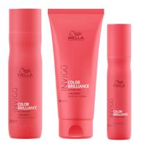 Wella Professionals Invigo Color Brilliance Kit Shampoo + Condicionador + Leave-in