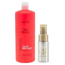 Wella Professionals Invigo Color Brilliance Kit Shampoo + Óleo Light