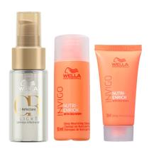 Wella Professionals Invigo Kit - Shampoo + Máscara + Óleo Oil Reflection Light