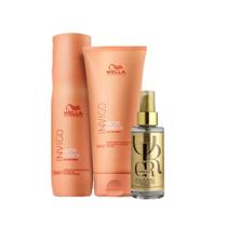Wella Professionals Invigo Nutri Enrich Duo Home Care e Oil Reflections 100ml (3 Produtos)