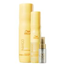 Wella Professionals Invigo Sun Shampoo 250ml Leave in 150ml e Oil Reflections Light 30ml