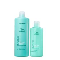 Wella Professionals Invigo Volume Boost - Shampoo 1L +Crystal Mask 500ml