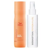 Wella Professionals Kit Invigo Nutri-Enrich Shampoo + Sebastian Potion 9 Lite