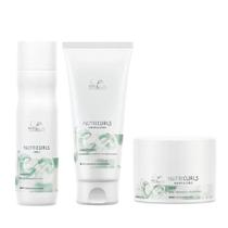 Wella Professionals NutriCurls Kit Shampoo + Condicionador + Máscara