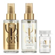 Wella Professionals Oil Reflections Kit - Óleo Capilar Smoothening + Óleo Capilar Light + Ampola