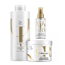 Wella Professionals Oil Reflections Shampoo 1L+Mascara 500g+Oil Light 100ml