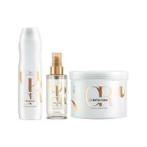 Wella Professionals Oil Reflections - Shampoo 250ml + Óleo Light 100ml + Máscara 500ml Wella Professionals Oil Reflections - Shampoo 250ml + Óleo Light 100ml + Máscara 500ml