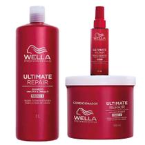 Wella Professionals Ultimate Repair Kit Shampoo + Condicionador + Leave-In