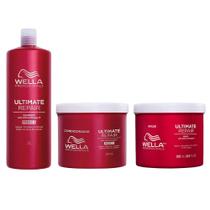 Wella Professionals Ultimate Repair Kit - Shampoo + Condicionador + Máscara