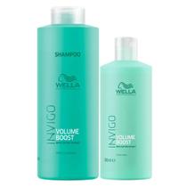 Wella Professionals Volume Booster Kit - Shampoo + Máscara Capilar