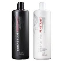 Wella - Sebastian Penetraitt - Kit Shampoo 1 L + Condicionador 1 L