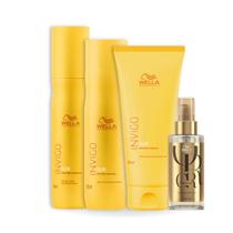 Wella Sun Sh 250ml + Cond 200ml + Leave-in 150ml + Oleo 100ml