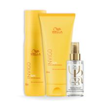Wella Sun Sh 250ml + Cond 200ml + Oleo Light 100ml