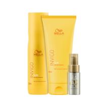 Wella Sun Sh 250ml + Cond 200ml + Oleo Light 30ml