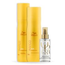 Wella Sun Sh 250ml + Leave-in 150ml + Oleo Light 100ml