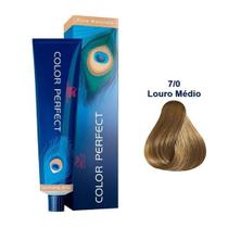 Wella Tintura Color Perfect 7 / 0 Louro Medio 60g