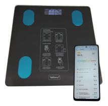 Wellmix Balança Banheiro Inteligente Digital Bioimpedancia