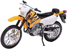 Welly Die Cast Motorcycle Yellow Suzuki DR-Z400S 1:18