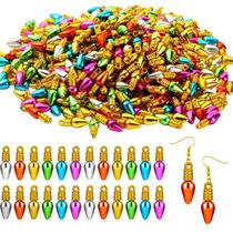 Wenqik, 1000 unidades, mini bulbos, miçangas, 1,5 cm, artesanato de Natal