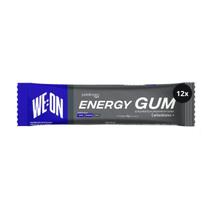 Weon Energy Gum Cafeína Palatinose Goma Amora 12 Unidades 50g