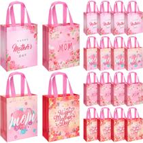 Wesnoy 24 Bolsas Reutilizables para el Día de la Madre 25x20x10 cm