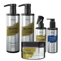 Wess Blond Sh+Cd 500Ml+Wewish M.260Ml+Mask 200Ml+Sleep 250Ml