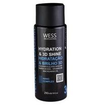 Wess Nano Selagem Hidratante E Brilho 3D - 3 - 250Ml