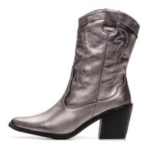 Western betânia prata velho com ziper Western betânia prata velho com ziper