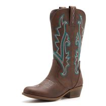 Western Boots vodvob Embroidered Cowgirl Cowboy Kids Western Boots vodvob Embroidered Cowgirl Cowboy Kids