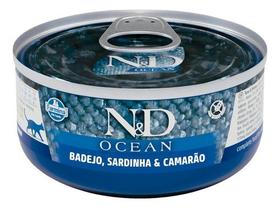 Wet N&d Feline Ocean Badejo, Sardinha E Camarao 70g