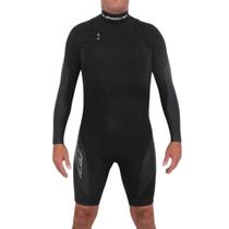 Wetsuit Quiksilver Mercury 2/2mm Front Zip Preto