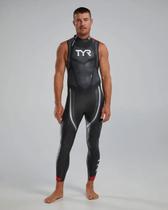 Wetsuit TYR Hurricane Cat 5 Masculina Sem Mangas Yamamoto 39-44 Cell com Elevação 360 para Triathlon Wetsuit TYR Hurricane Cat 5 Masculina Sem Mangas Yamamoto 39-44 Cell com Elevação 360 para Triathlon